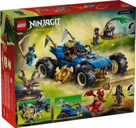 Constructor LEGO Ninjago Jay's Transforming Car 71856